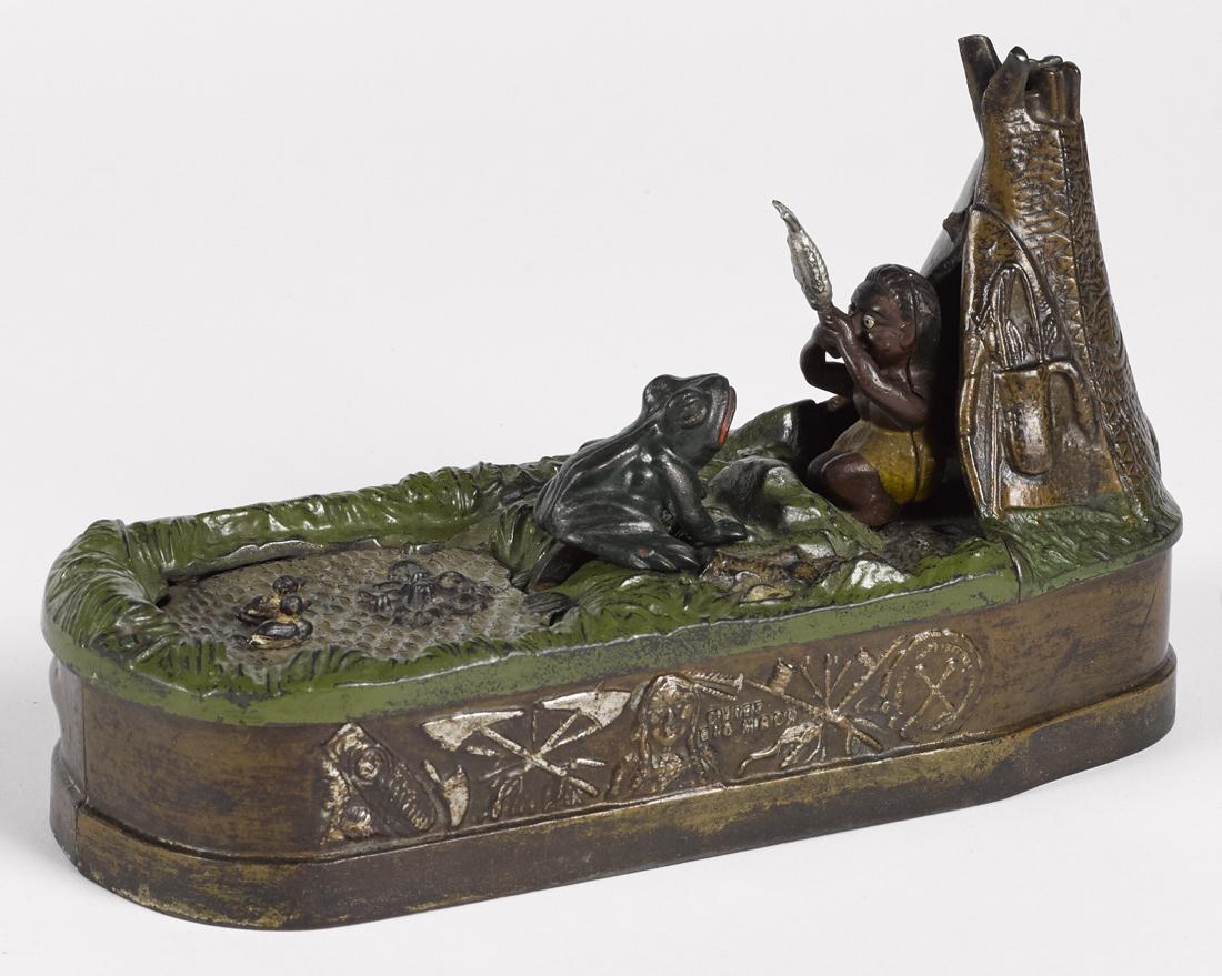 J. & E. Stevens cast iron Chief Big Moon mechanical (1 of 1)