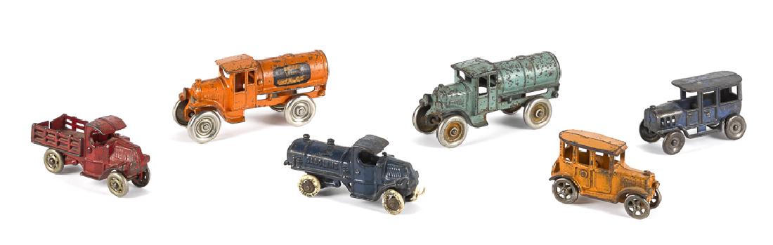 Two Kenton cast iron tanker trucks (1 of 1)