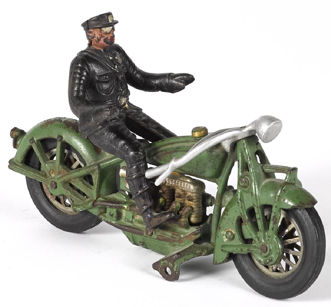 Hubley Indian policeman four cylinder motorcycle (1 of 2)