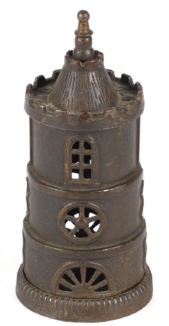 Grey Iron cast iron Columbia Tower still bank (1 of 1)