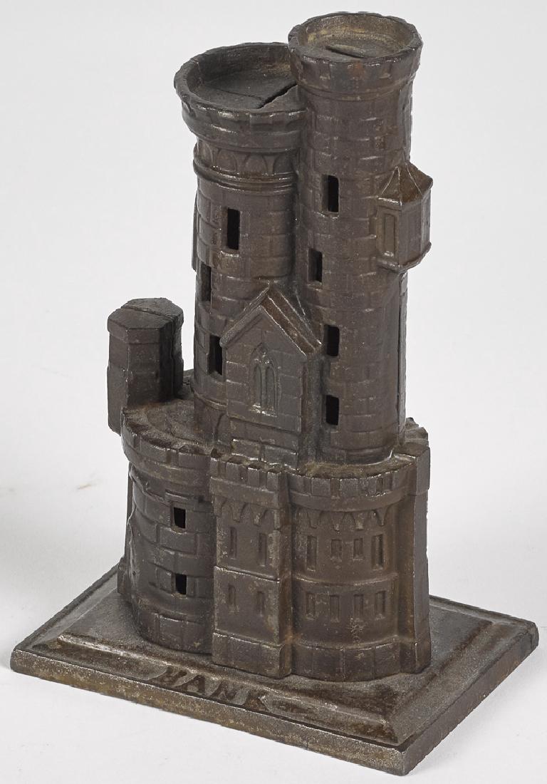 John Harper castle with two towers still bank (1 of 1)