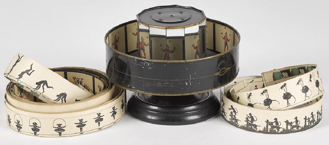 Milton Bradley Whirligig of Life animated Praxino (1 of 1)