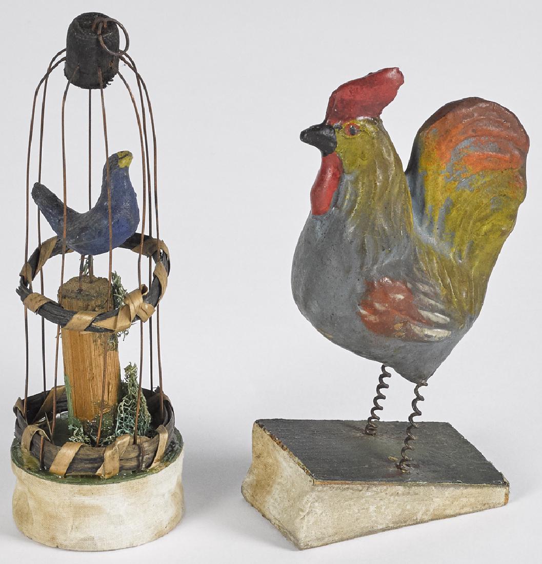 Two painted composition pip squeak toys (1 of 1)