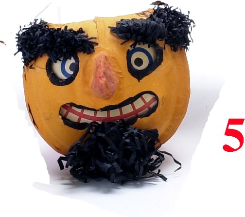 Jack-O'-Lantern with goatee