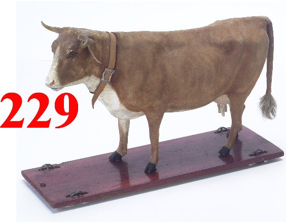 Cow on Platform