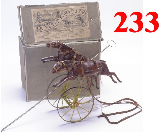 French Horse Toy - "Le Petit Postillion"
