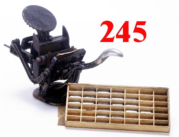 Miniature Printing Press