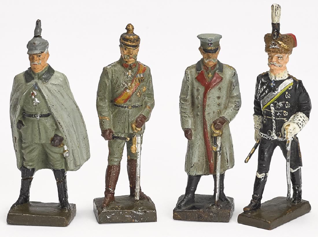 Lineol painted composition personality soldiers (1 of 1)