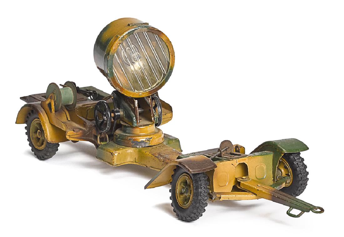 Lineol camouflage painted tin search light (1 of 2)