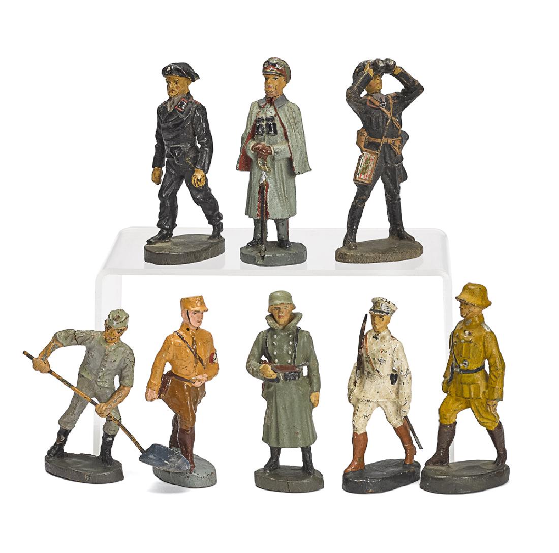 Elastolin painted composition soldiers (1 of 1)