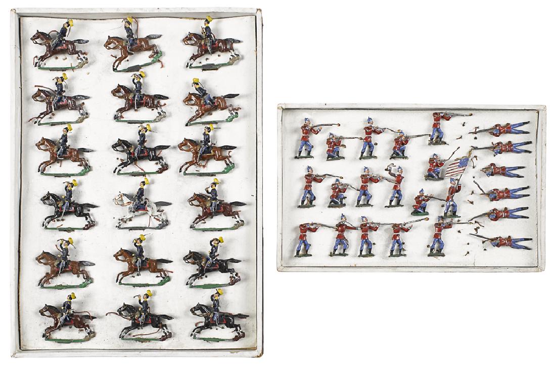 Heyde painted American cavalry #88/18 toy soldier (1 of 2)