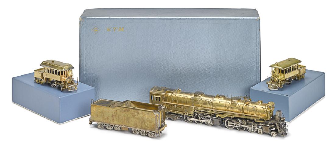 Max Gray HO D & RGW 4-6-6-4 brass locomotive (1 of 3)