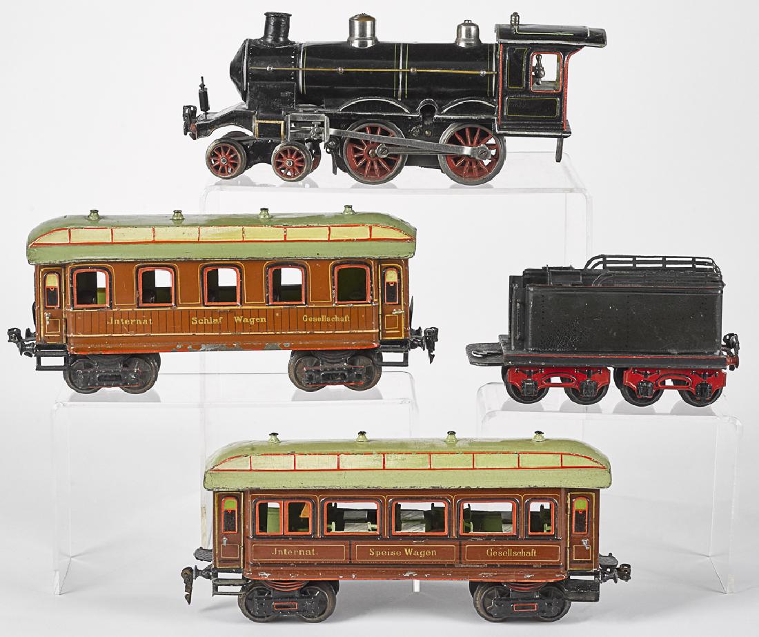 Marklin gauge 1 four-piece passenger train set (1 of 4)