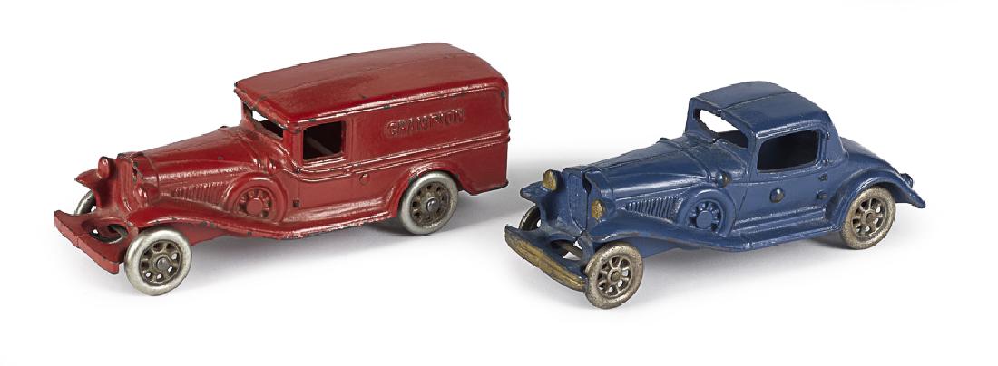 Two Champion cast iron vehicles (1 of 2)