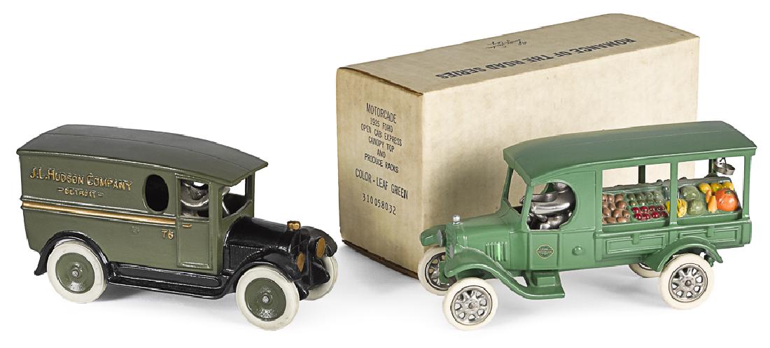 Two Contemporary cast iron vehicles (1 of 2)