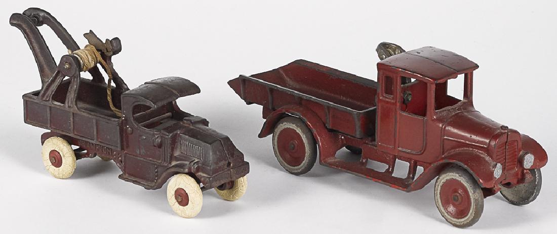 Two cast iron trucks (1 of 2)