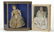 536: Lot: 2 Wax Dolls in Cases