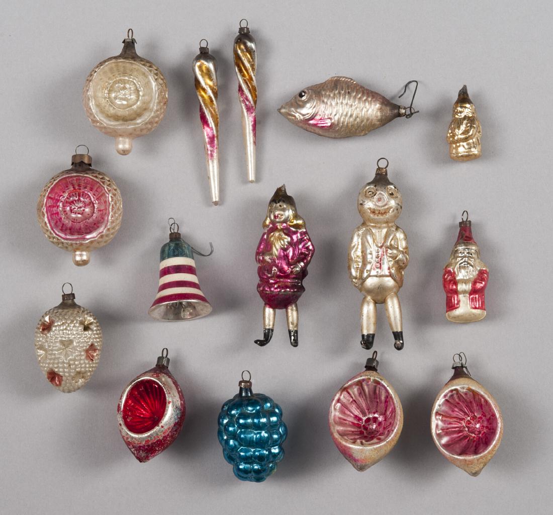 Early glass Christmas ornaments (1 of 1)