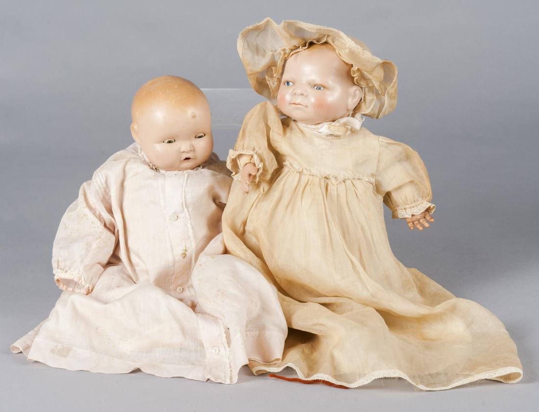 Two composition dolls (1 of 1)