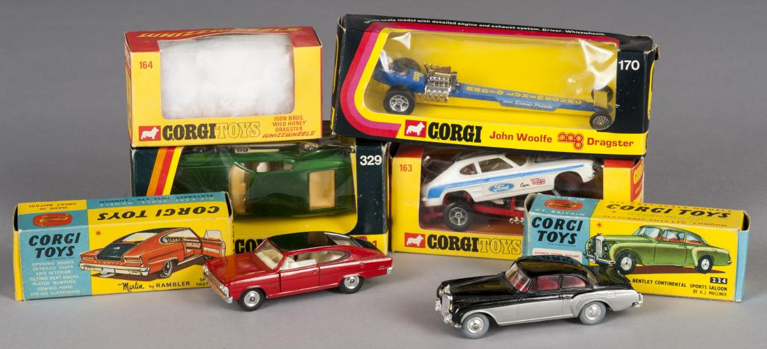 Five Corgi die cast vehicles (1 of 1)