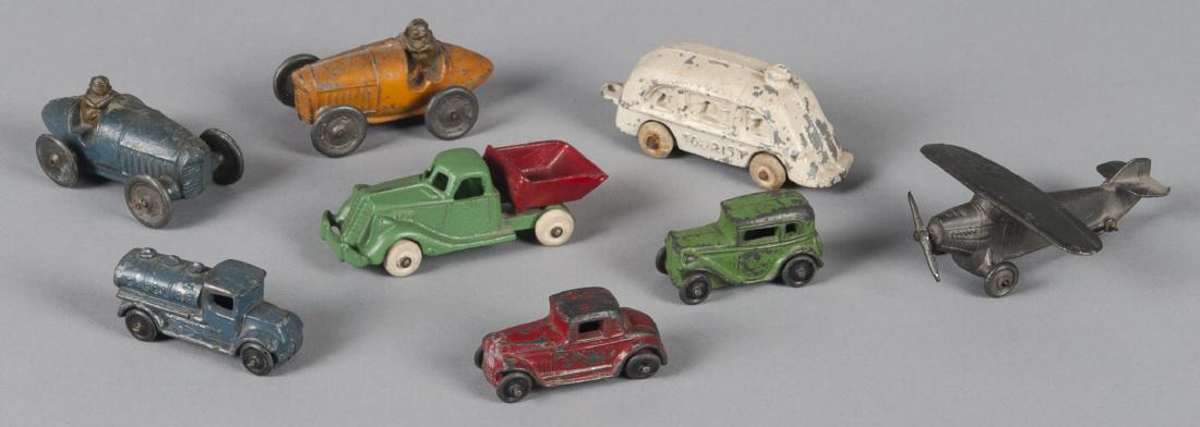 Group of small slush metal vehicles (1 of 2)