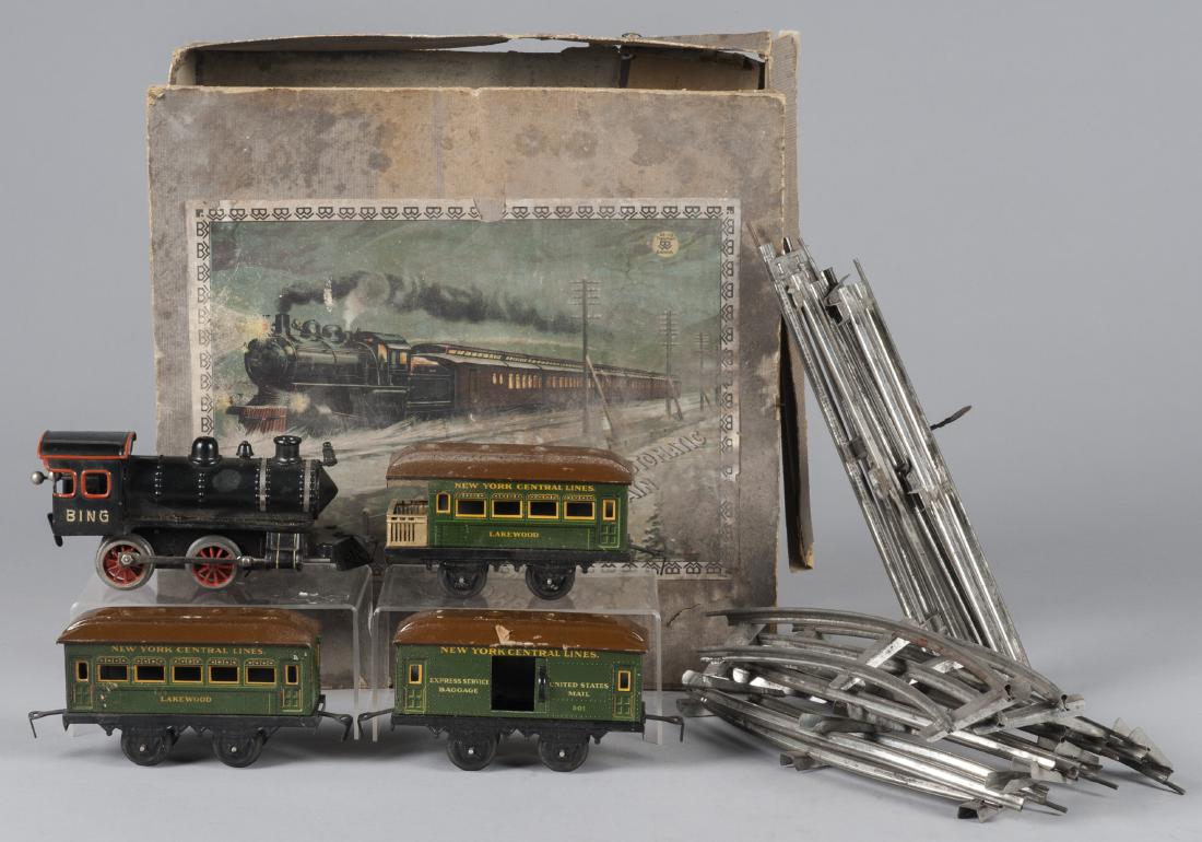 Bing clockwork four-piece train set (1 of 2)