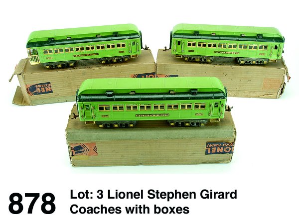 Lot: 3 Lionel Stephen Girard Coaches with boxes