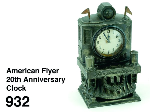 American Flyer 20th Anniversary Clock
