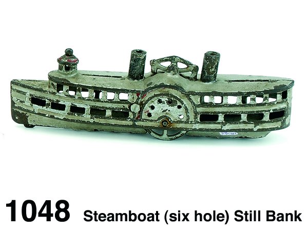 Steamboat (six hole) Still Bank