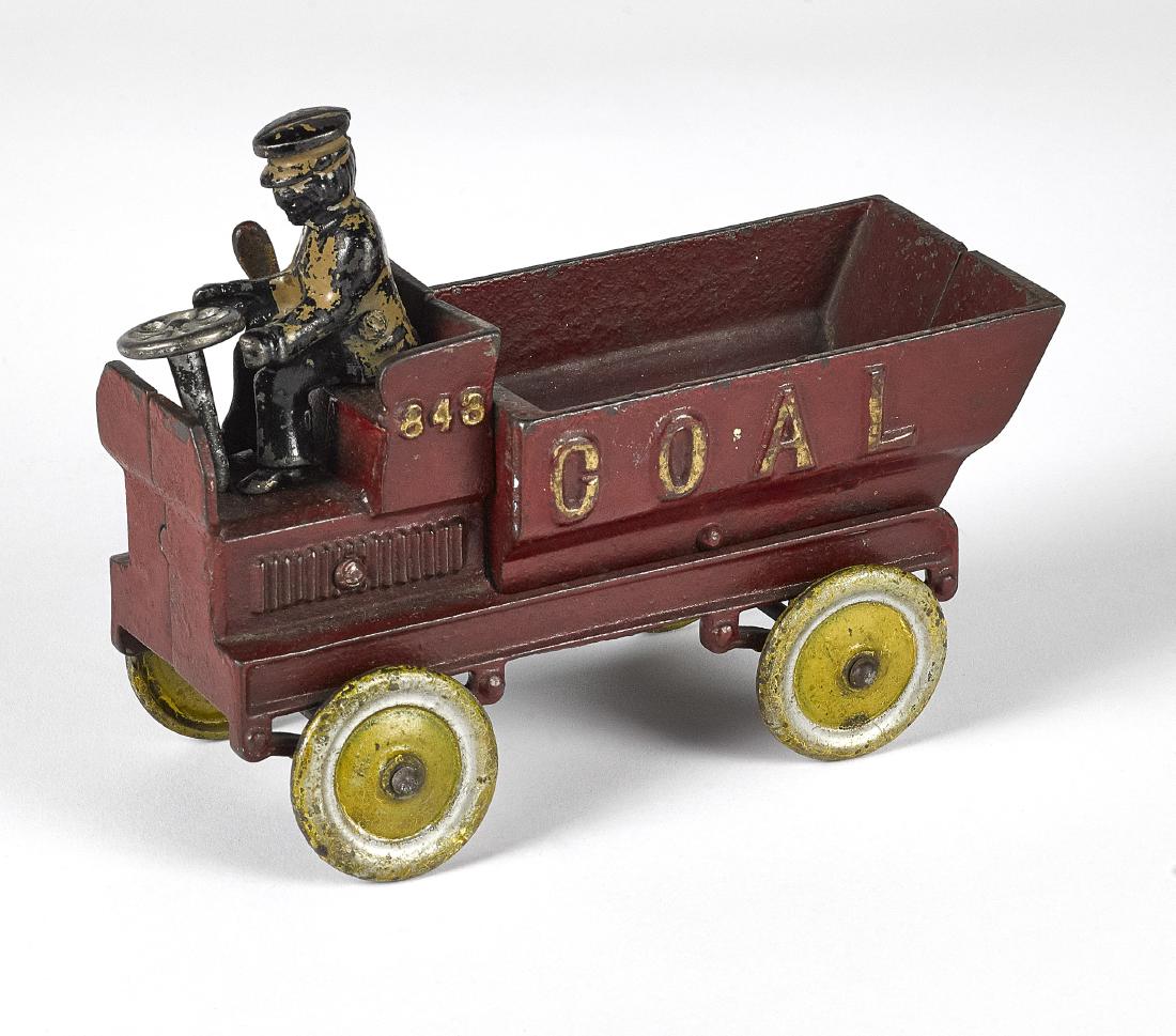 Kenton cast iron Coal dump truck (1 of 2)