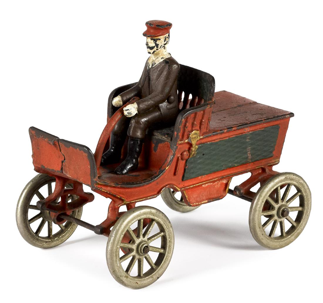 Harris cast iron horseless carriage auto (1 of 2)