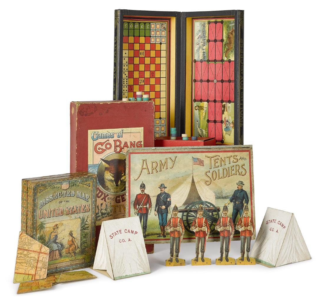 Three McLoughlin Bros. board games (1 of 1)