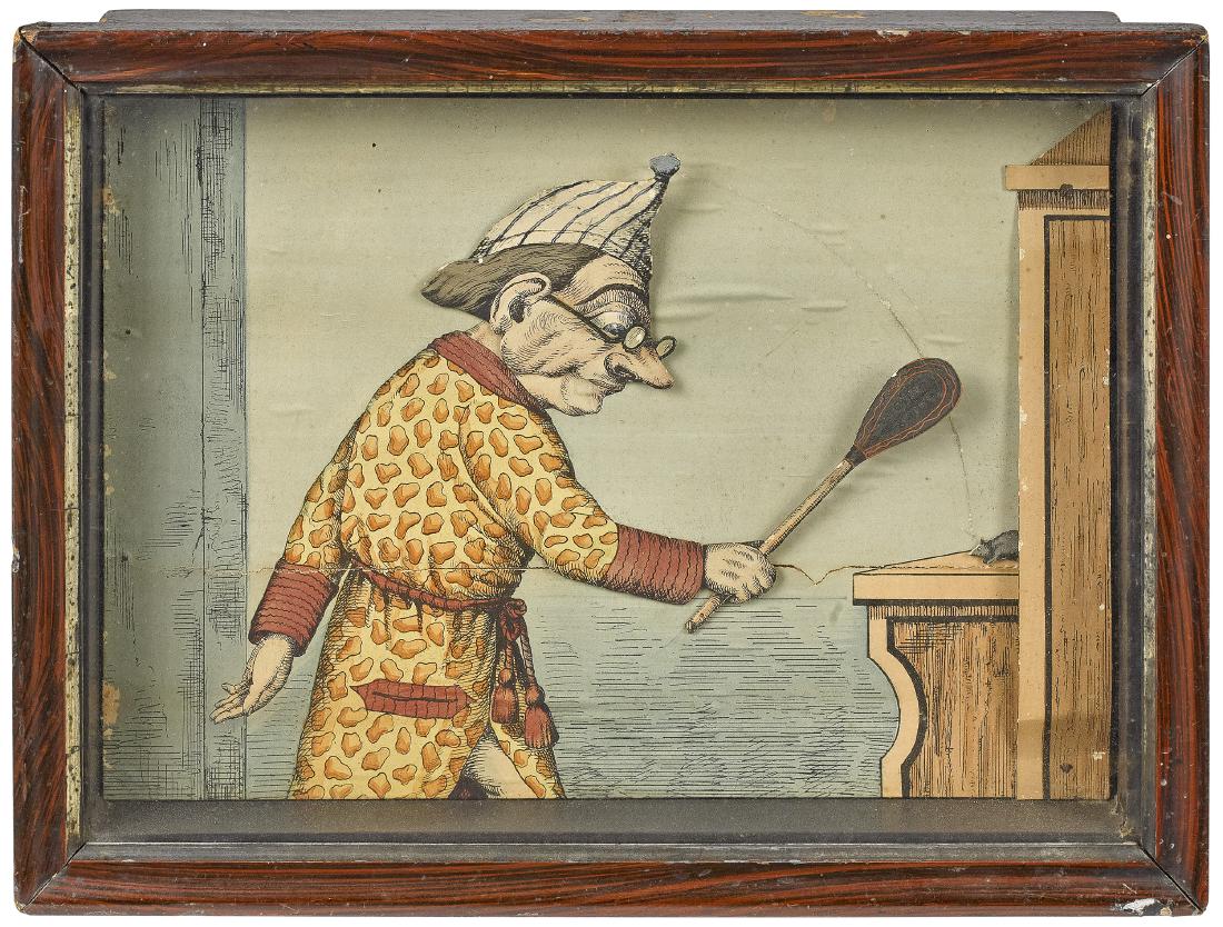 German paper lithograph mechanical picture (1 of 1)