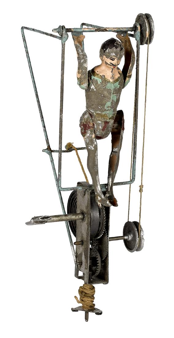 Gunthermann tin wind-up flying acrobat toy (1 of 2)