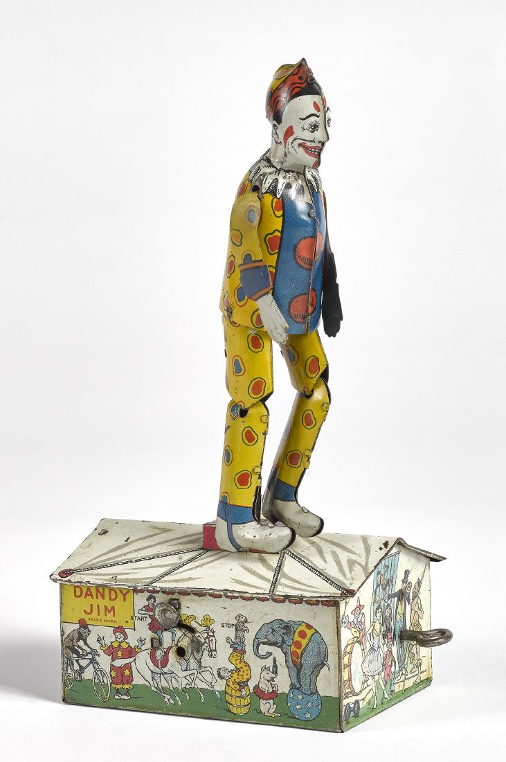 Strauss tin lithograph Dandy Jim the Clown Dancer (1 of 2)