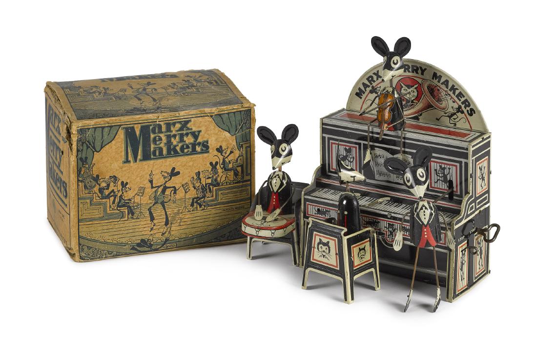 Marx Merry Makers wind-up mouse band (1 of 3)
