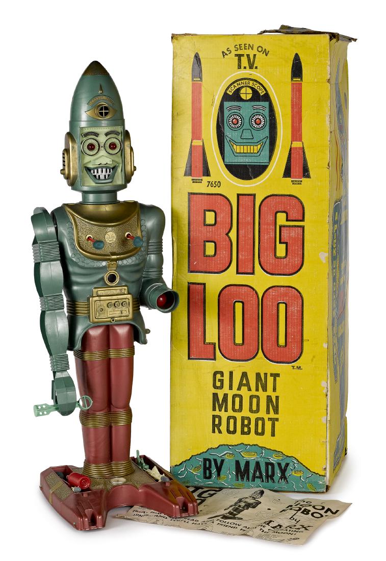 Marx battery operated Big Loo Giant Moon Robot (1 of 4)