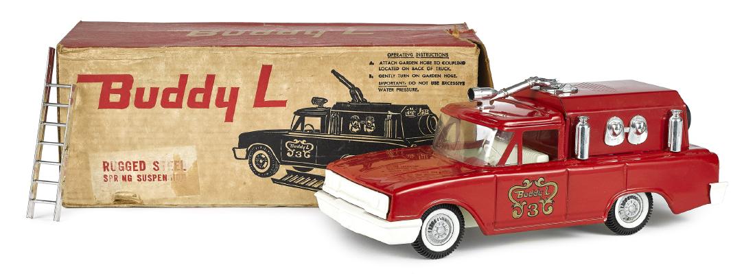 Buddy L pressed steel fire wagon no. 3 (1 of 2)