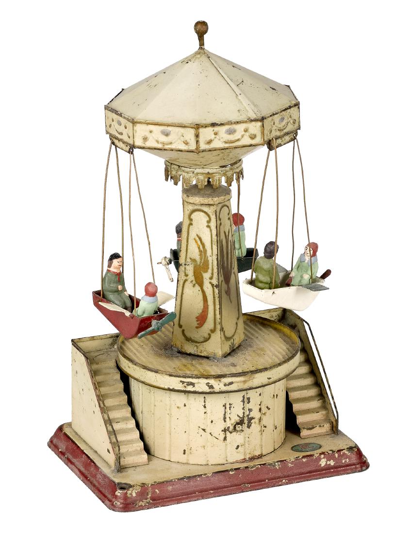 Doll & Cie flying airplane carousel steam toy accessory (1 of 2)