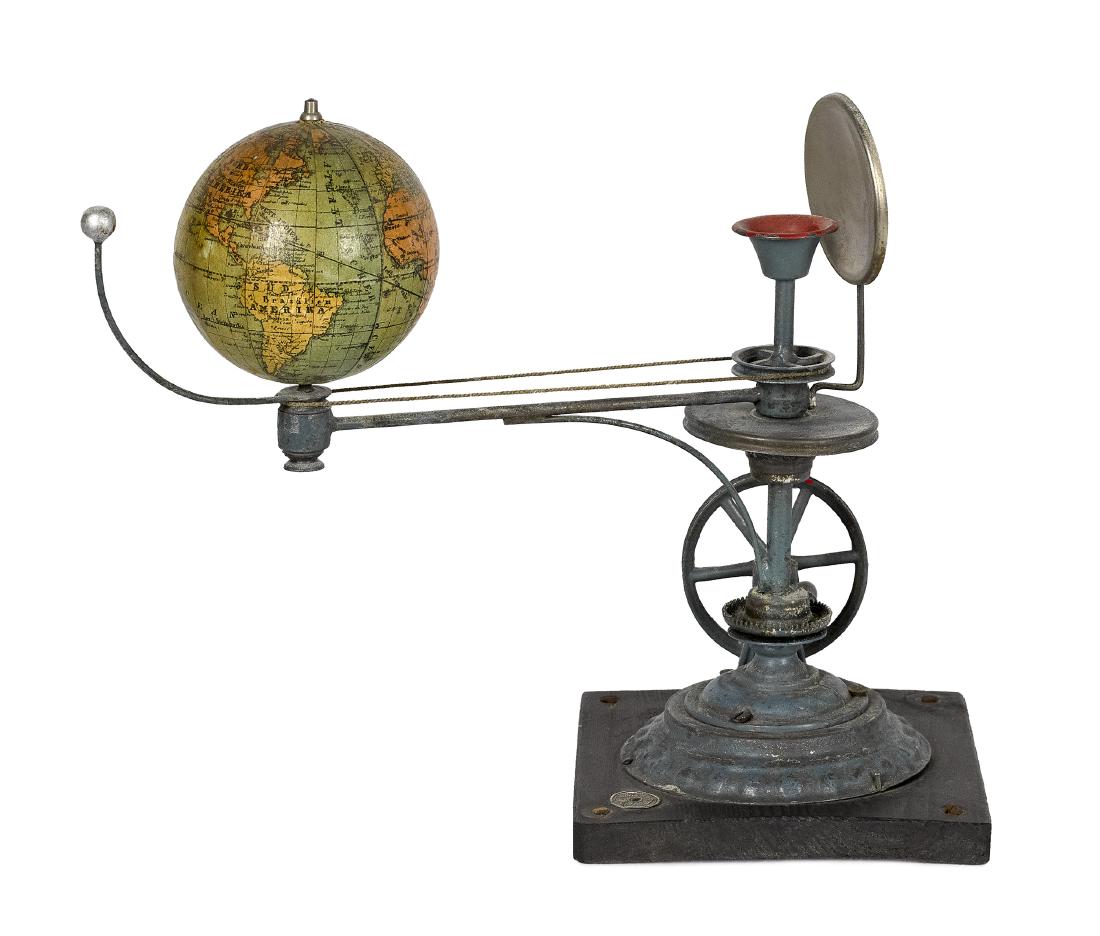 Plank painted tin orrery steam toy accessory (1 of 6)