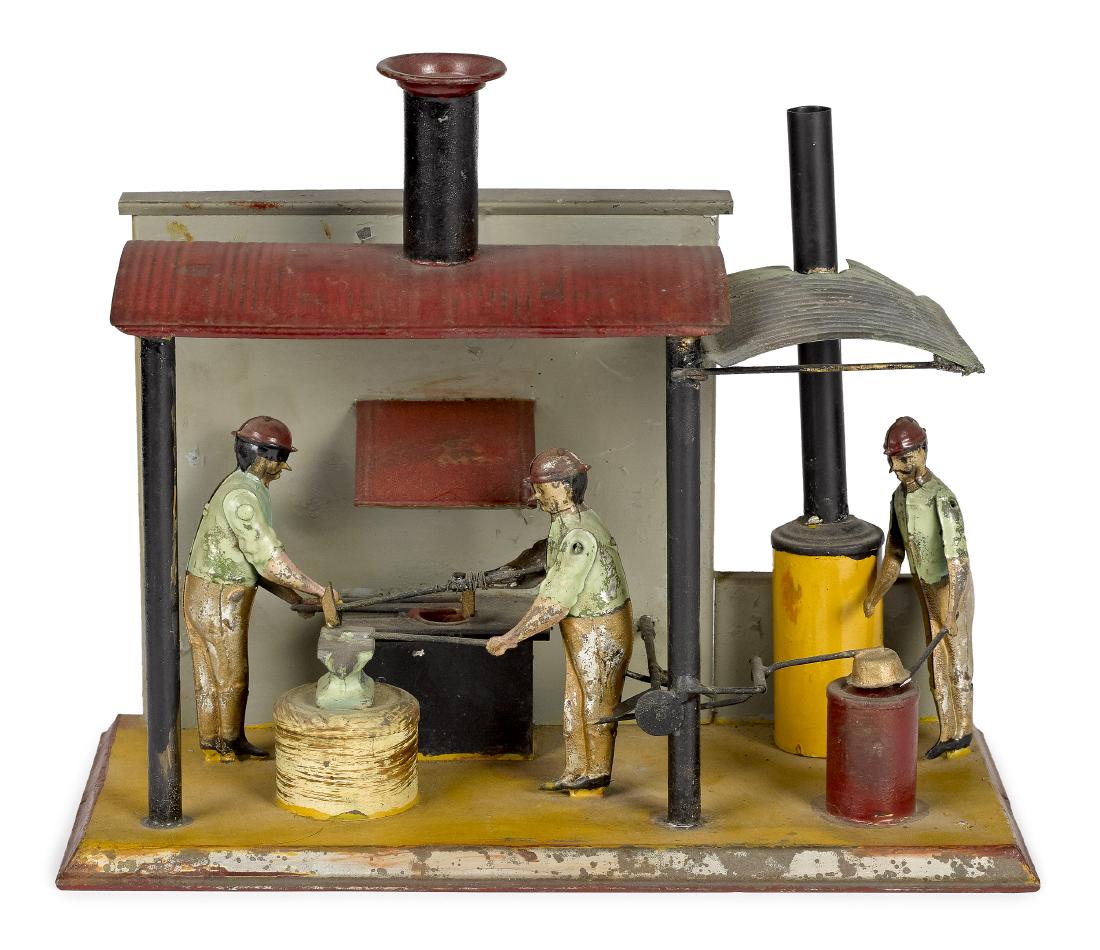 Becker tin iron factory steam toy accessory (1 of 3)