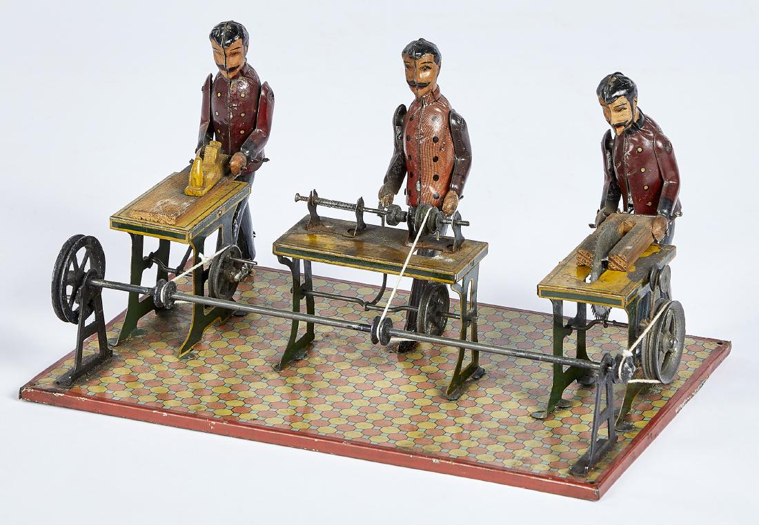 Carette three man workshop steam toy accessory (1 of 2)