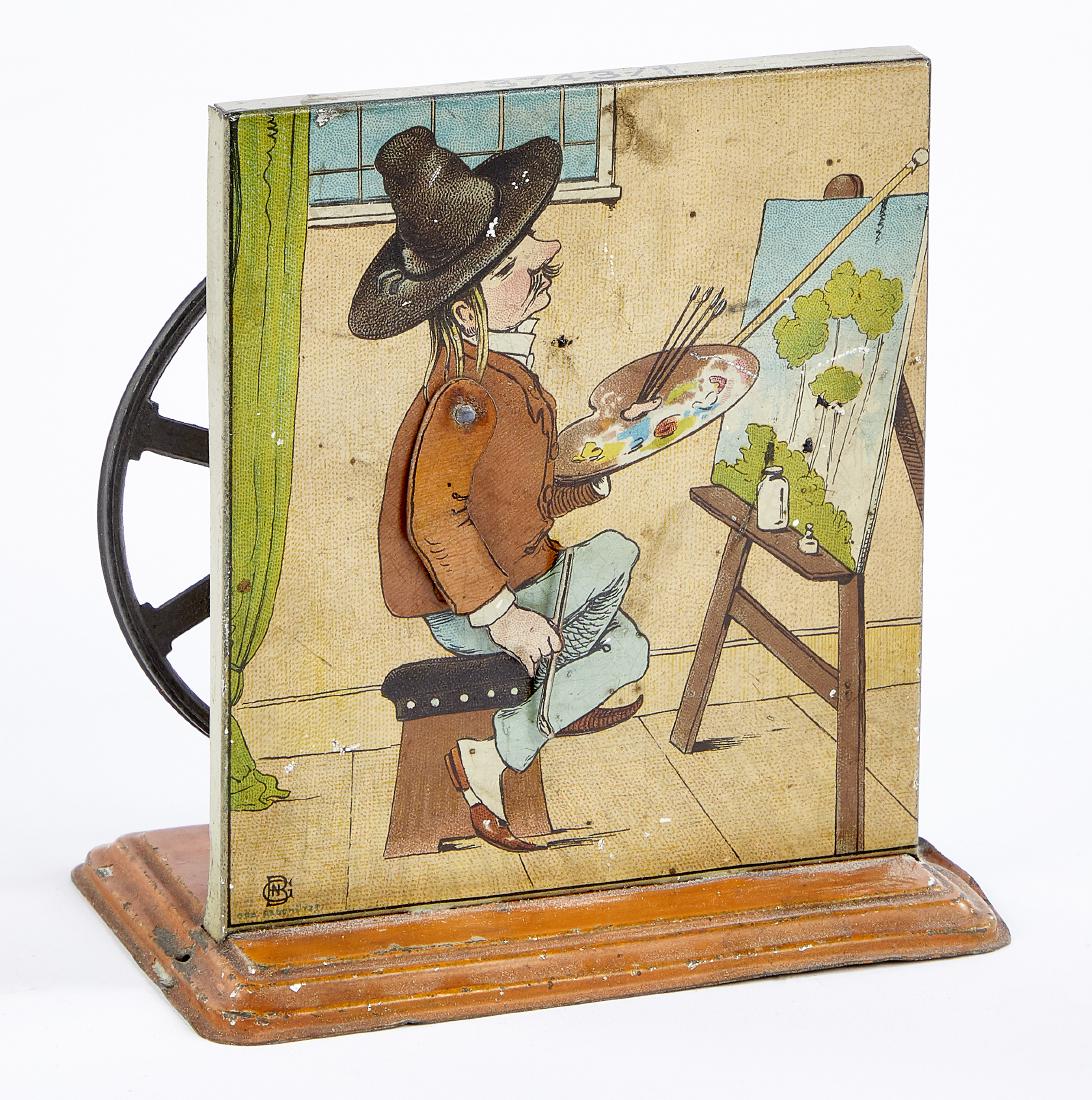 Bing tin lithograph artist steam toy accessory (1 of 2)