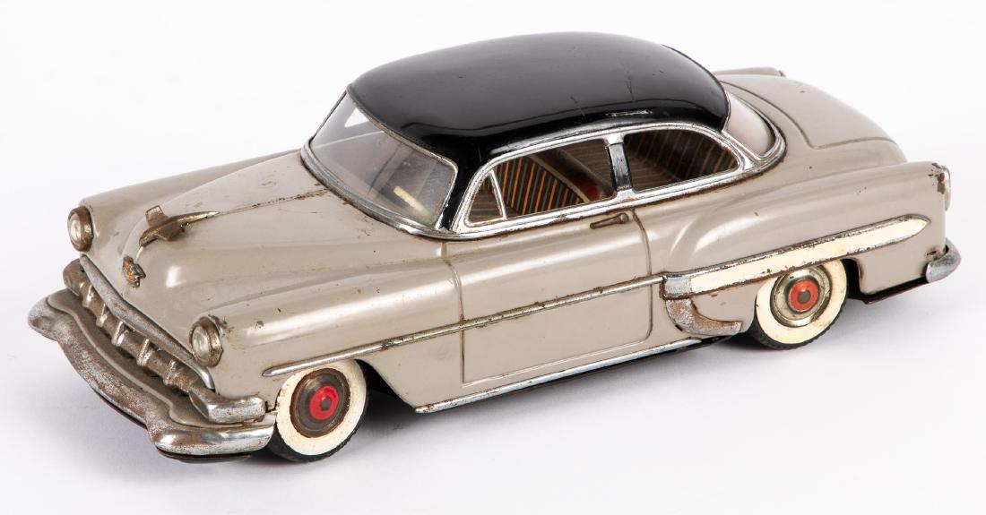 Japanese tin friction Chevrolet: Japanese tin friction Chevrolet, 11'' l. Provenance: Estate of Jonathan Barrow, Los Angeles, California.