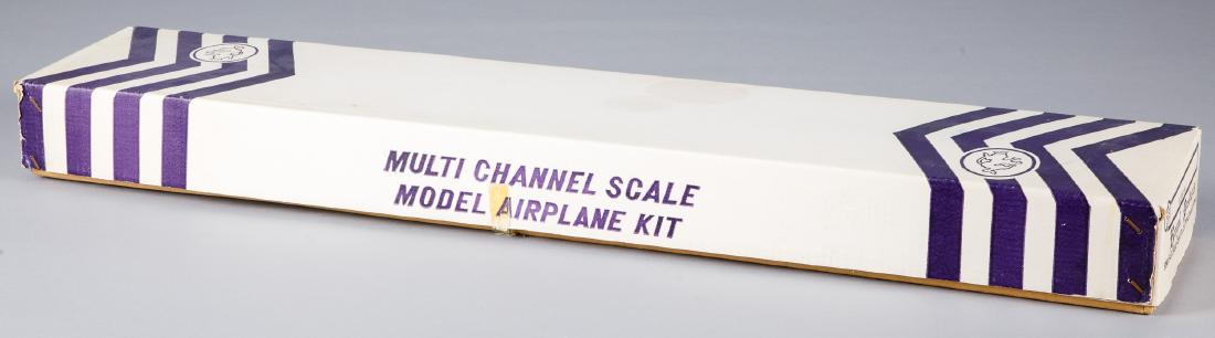 Vintage boxed Royal radio controlled airplane kit: Vintage boxed Royal radio controlled airplane kit, Victor P-68, unbuilt.