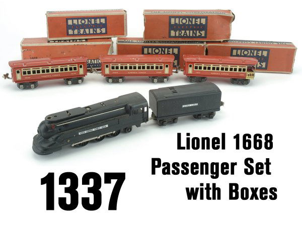 lionel 1668 train set