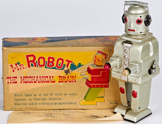 Alps - Mr. Robot the Mechanical Brain - Vintage Spacetoys