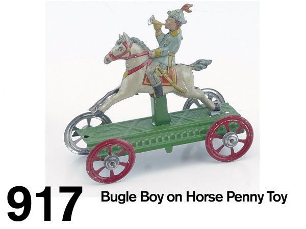 Bugle Boy on Horse Penny Toy