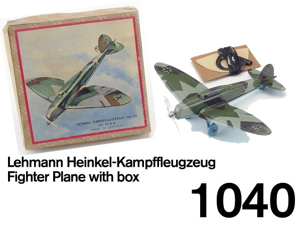 Lehmann Heinkel-Kampffleugzeug Fighter Plane with