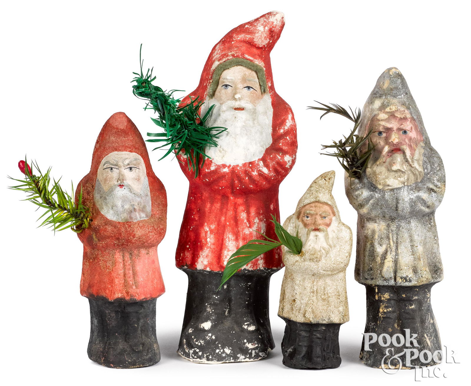 Composition German Belsnickle candy containers (1 of 2)